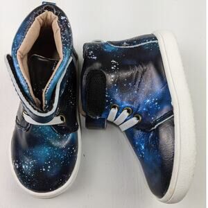 Monkey Feet Infant 12-18 Months Galaxy Hightops